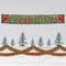 12 Pack Beistle Christmas 6-Ply Metallic Festooning Garland - red/green